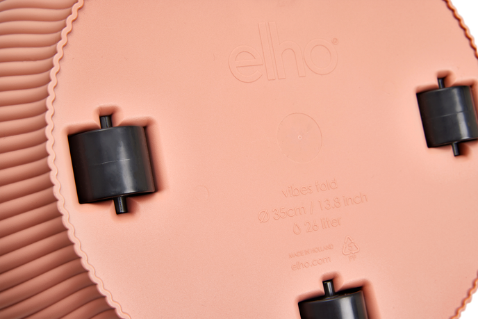 vibes fold rond roues 35cm rose poudré